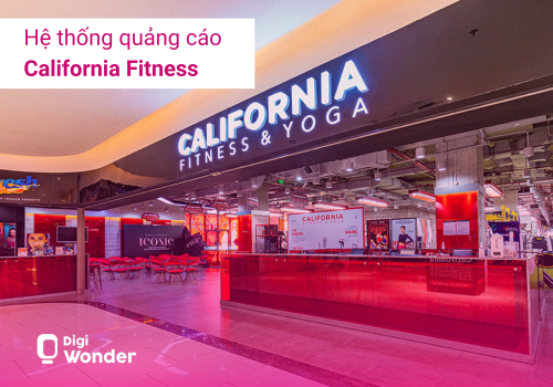 Sau Tết - Thời điểm vàng để quảng cáo tại hệ thống California Fitness cao cấp